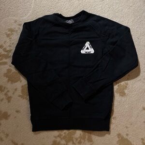 RARE Palace Skate Black Crewneck